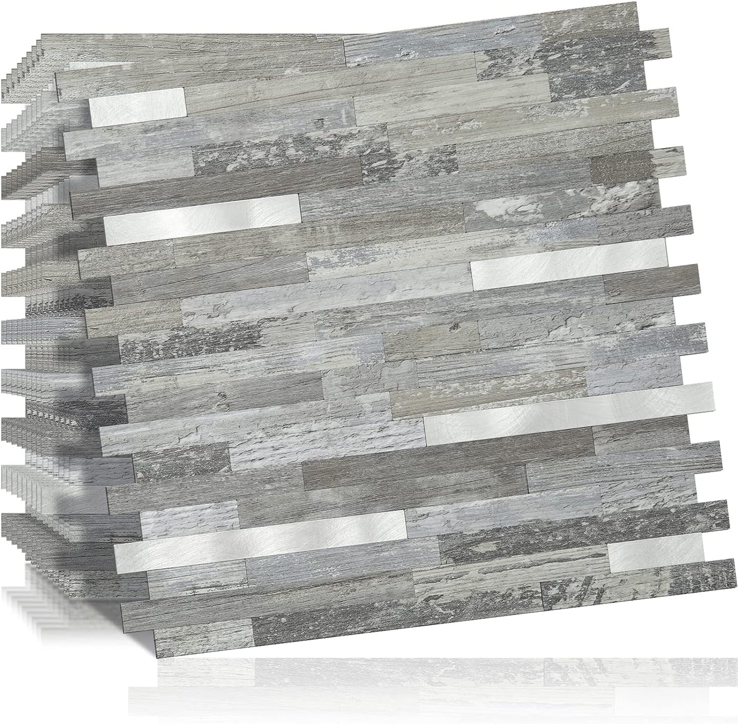 DICOFUN Peel and Stick Backsplash Wall Tile for Kitchen