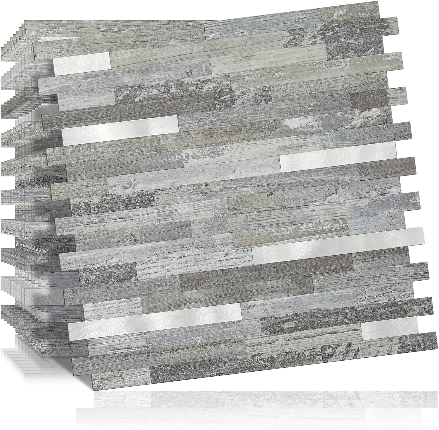 DICOFUN Peel and Stick Backsplash Wall Tile for Kitchen