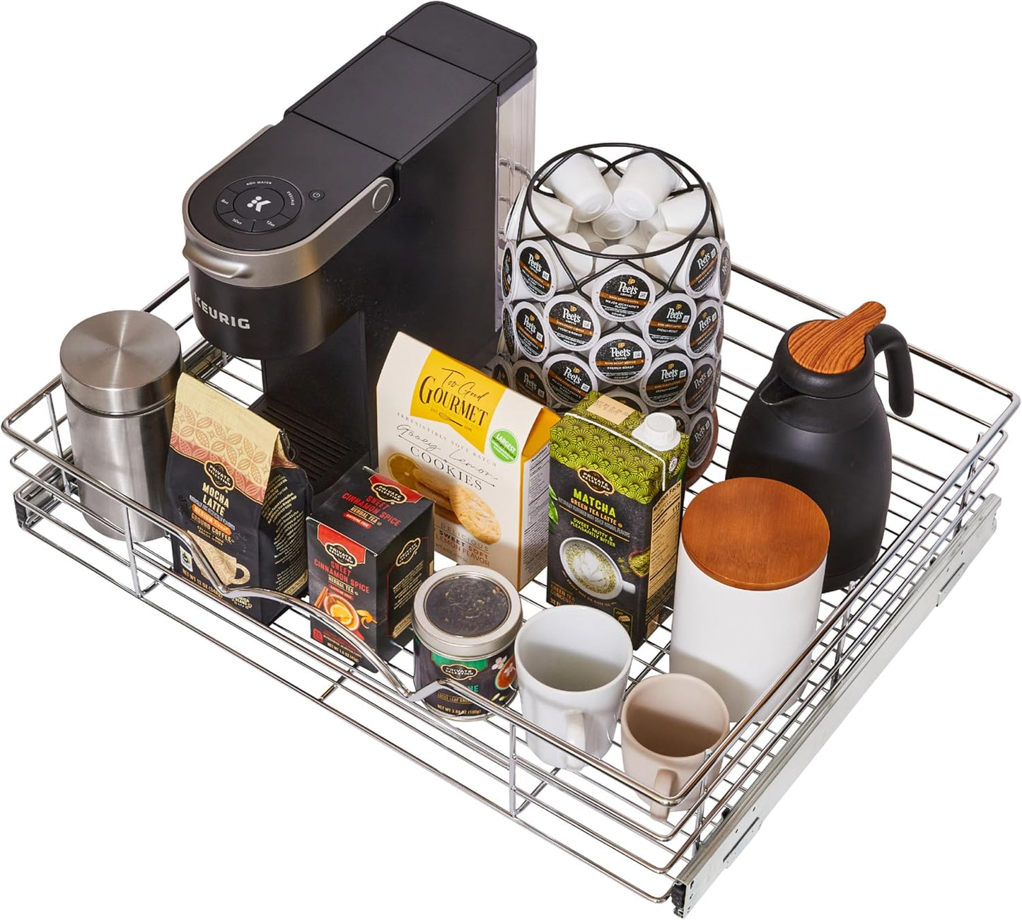 HOLDN STORAGE Heavy-Duty Premium Pull Out Cabinet Organizer