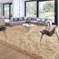 Soft Modern Large Shaggy Rug 8x10 ft - Plush, Non-Slip Comfort