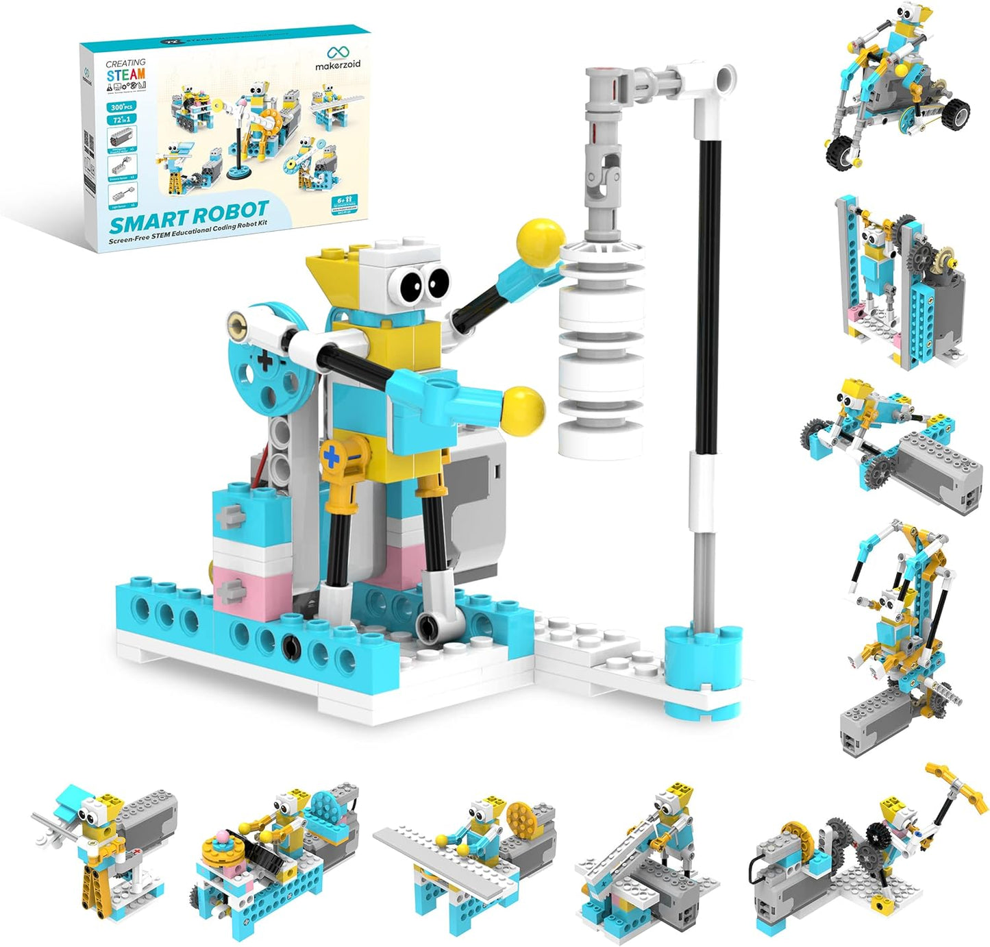 STEM Robot Kit for Kids 6+, Educational Robotics
