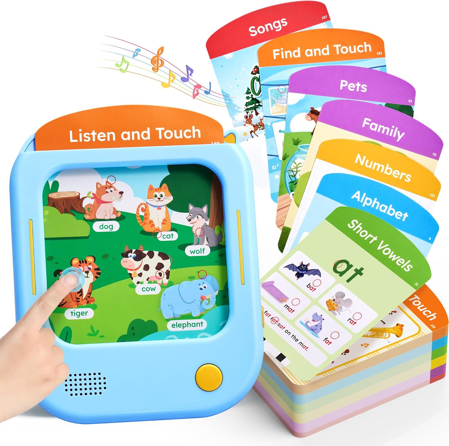 JoyCat Kids Learning Tablet: Engaging Screen-Free Educational Toy
