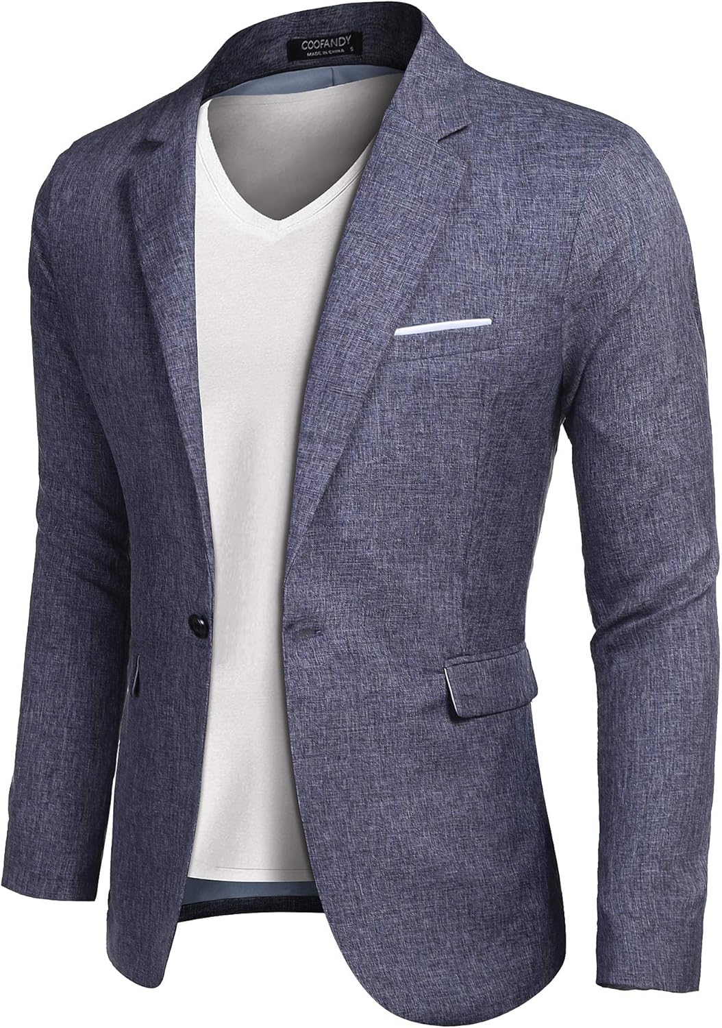 COOFANDY Men's Slim Fit Blazer for Casual and Formal Wear