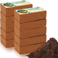 Coco Coir Bricks Pack of 10 - Low EC, PH Balanced Growing Medium