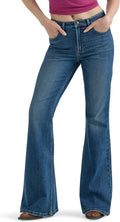 Wrangler Womens Women's High Waisted Fierce Flare Jean - Flattering