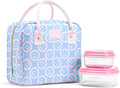 Fit & Fresh Bloomington Insulated Lunch Bag for Women - Stylish