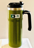Starbucks Stanley Military Commitment Hammered Tumbler - Durable
