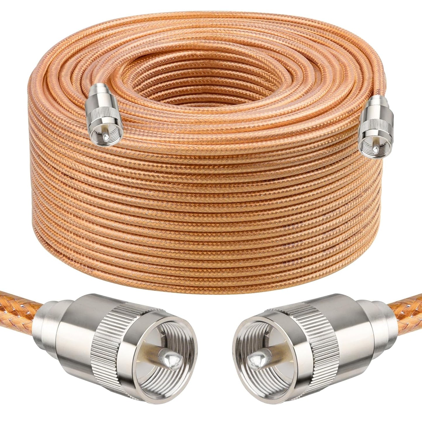 XRDS -RF 200FT RG8X Coaxial Cable for Ham Radio and More
