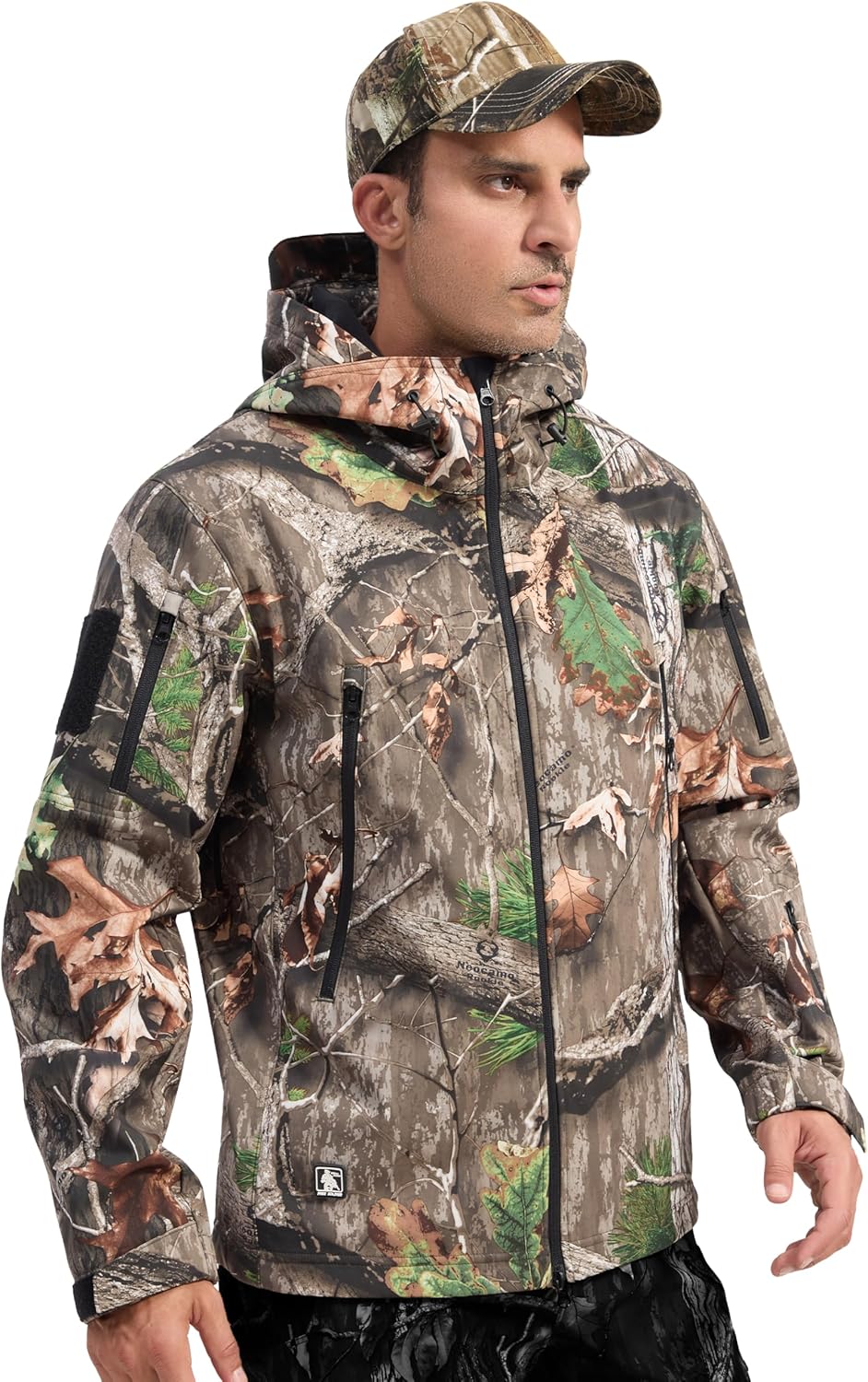 FREE SOLDIER Men's Outdoor Waterproof Soft Shell Tactical Jacket