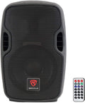 Rockville BPA8 300W Peak/75W RMS 8in Powered PA Speaker - Portable