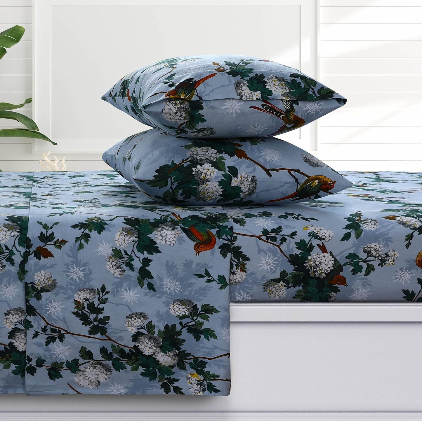 Ultra Soft Turkish Cotton Flannel Queen Sheet Set for Comfort