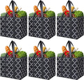 Reusable Grocery Bags 6-Pack Foldable Washable Storage Bins - Durable