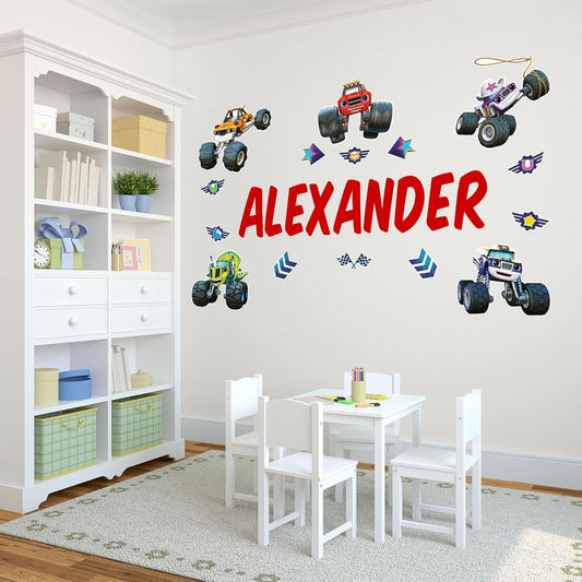 Personalized Life Sized Wall Decal for Kids Room Decor