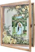 GraduatePro Shadow Box Frame 13x16 Display Case - Linen Back Keepsake
