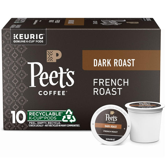 Peet's French Roast K-Cup Pods - Bold & Rich Flavor!