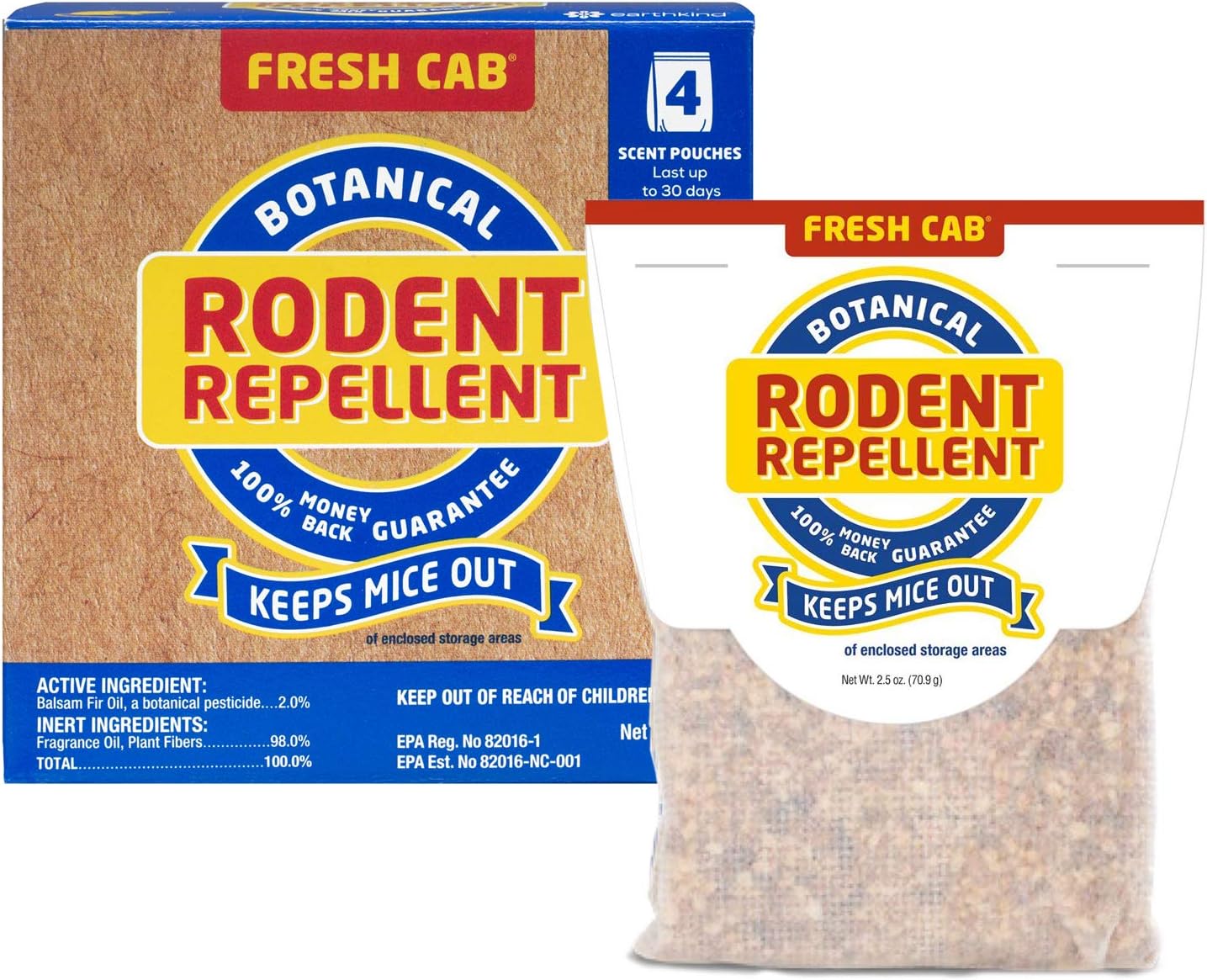 Fresh Cab Rodent Repellent - Keep Mice Out!