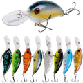 Fishing Lures Shallow Deep Diving Swimbait Crankbait - Versatile Bass