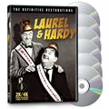Laurel and Hardy 6-DVD Set - Restored Classics in 2K and 4K