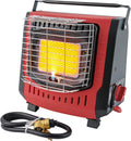 Dual Fuel Portable Outdoor Heater 9000BTU - Compact Camping Heater