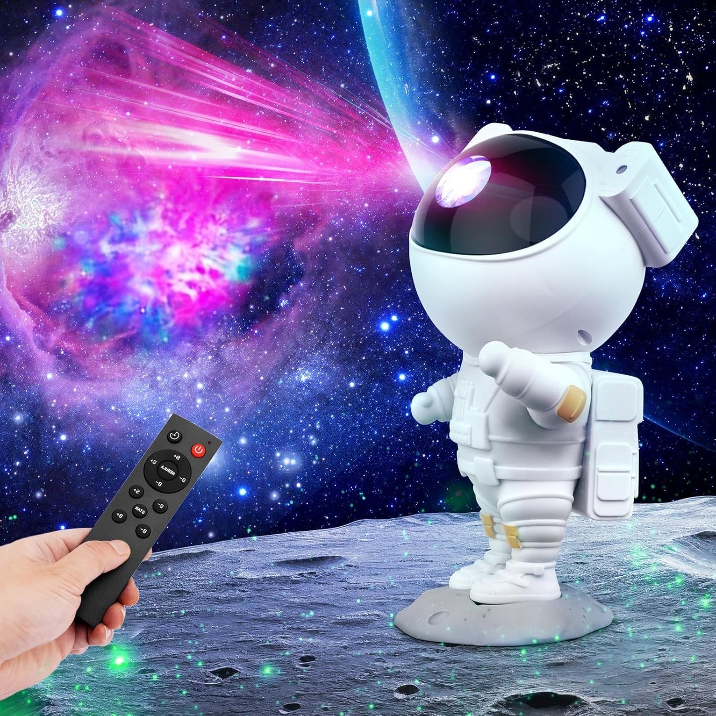 Starry Night Sky Projector - Timer Remote Control - STAPERFO