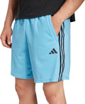 adidas Men's Train Essentials Pique 3-Stripes Shorts - Moisture FIT