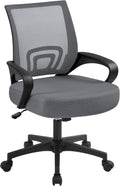 Yaheetech Mid Back Office Chair Executive Task Swivel Rolling Gaming