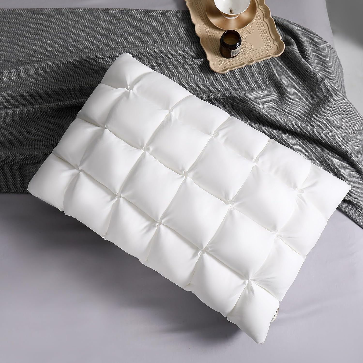 YOUR MOON Soft Pillows King Size for Sleeping, Fluffy Support
