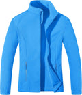 Women's Fleece Jacket Zip Up Coat - Lightweight Warm Fleece Layer