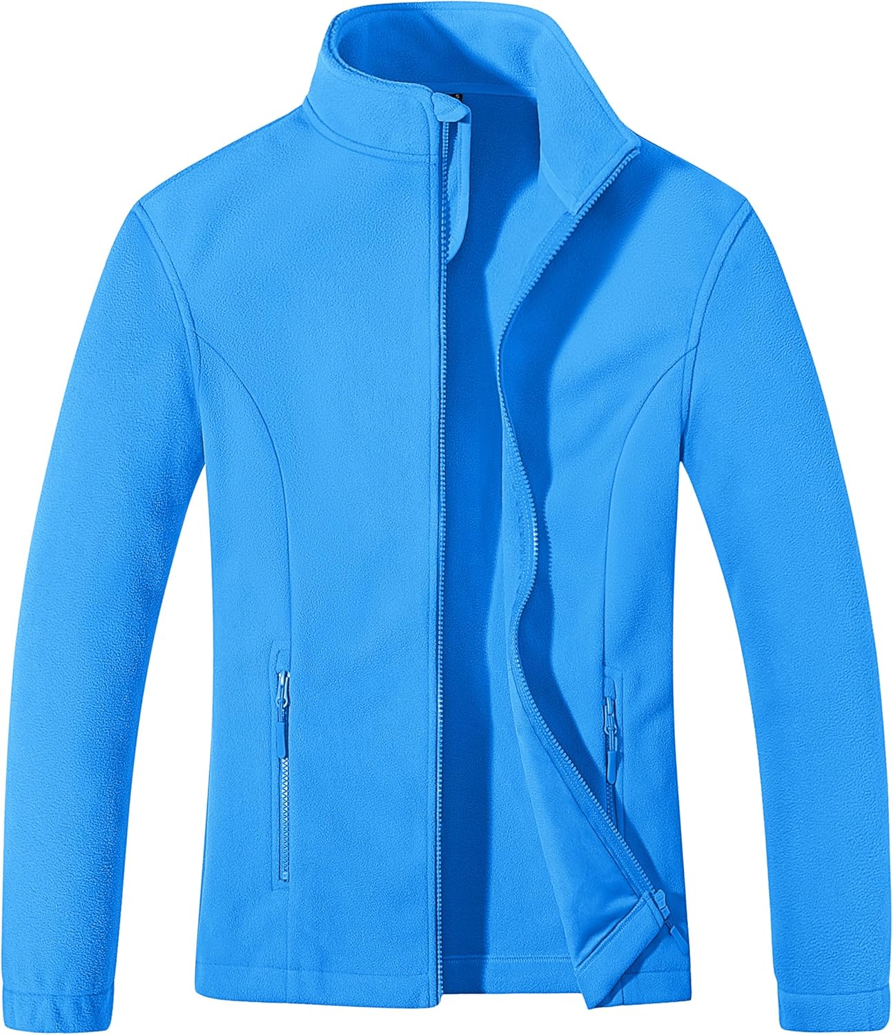 MAGCOMSEN Women's Fleece Jacket Zip Up Coat for Winter Wear