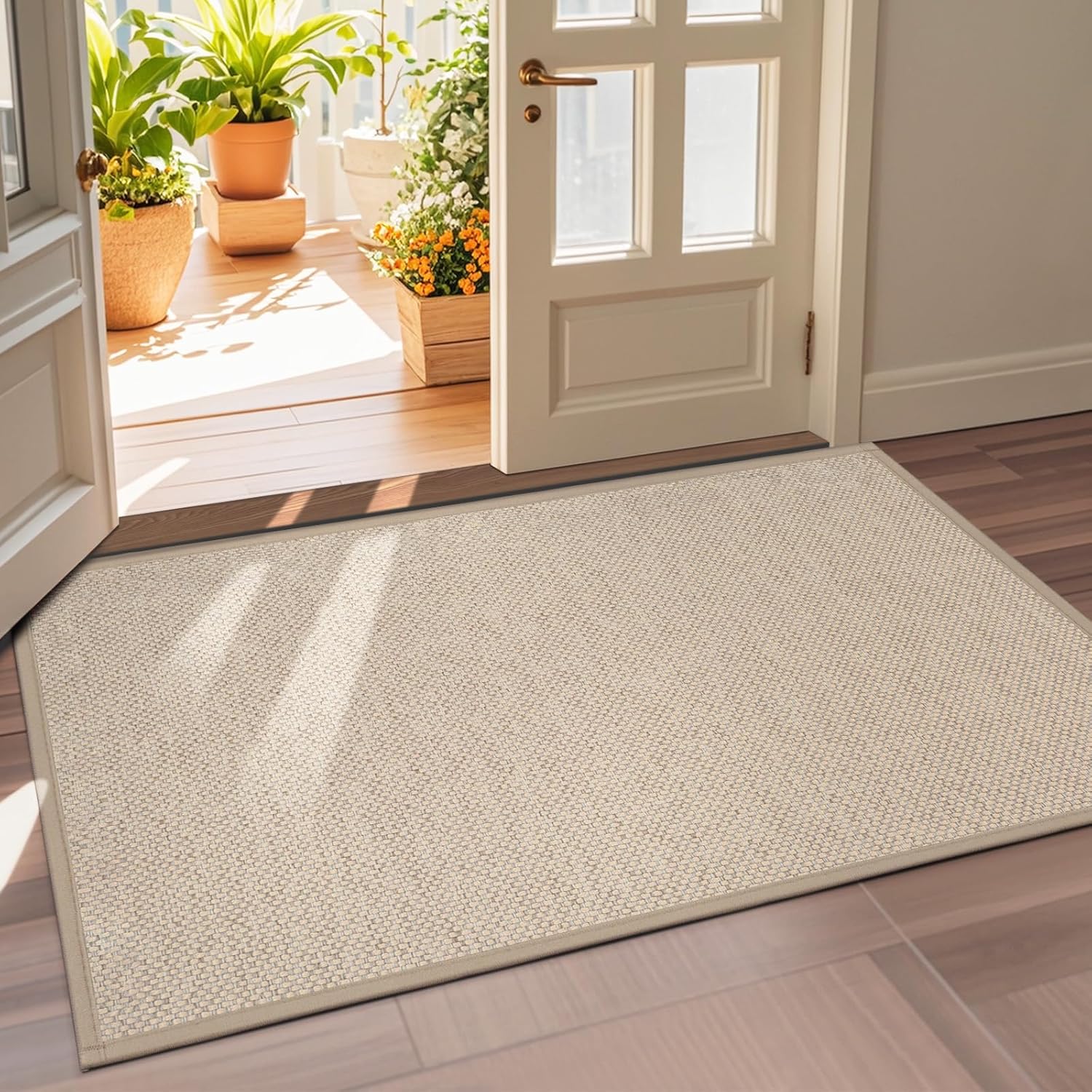 LEKEEPGO Non Slip Door Mat 36x59 for Indoor Entryway Use