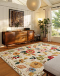 8x10 Area Rugs for Living Room - Washable, Stain-Resistant Low Pile