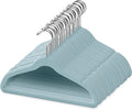 Premium Baby Velvet Hangers - 50 Pack Non-Slip Space-Saving