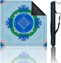 Mahjong Mat with Tech Velvet and Anti-Slip Base - Quiet, Machine