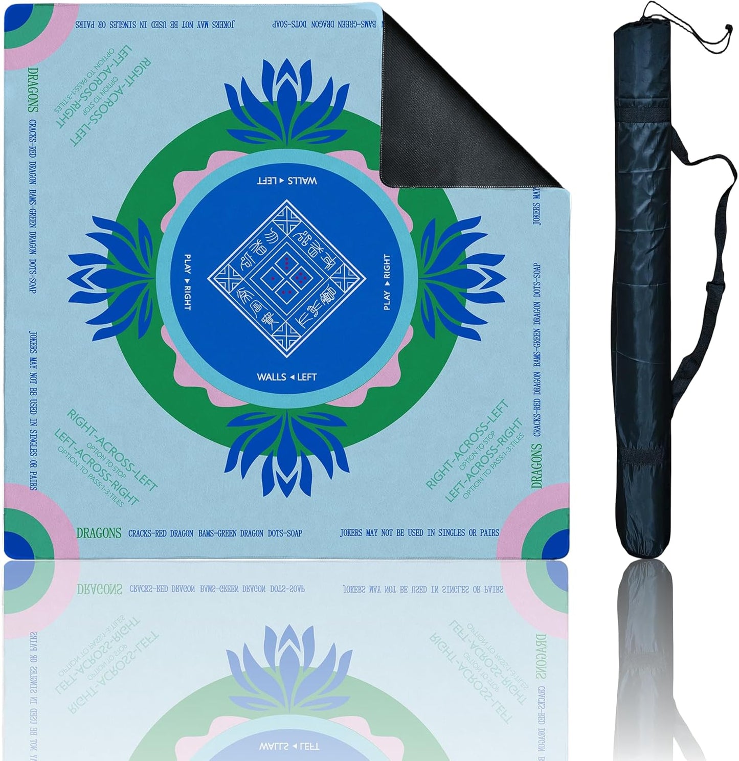 Mahjong Mat with Tech Velvet for Ultimate Game Experience