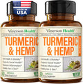 Turmeric Curcumin Supplement with Hemp & Lemon Balm - Joint Support