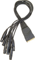 D'Addario Accessories Modular Snake XLR Female Breakout - Flexible