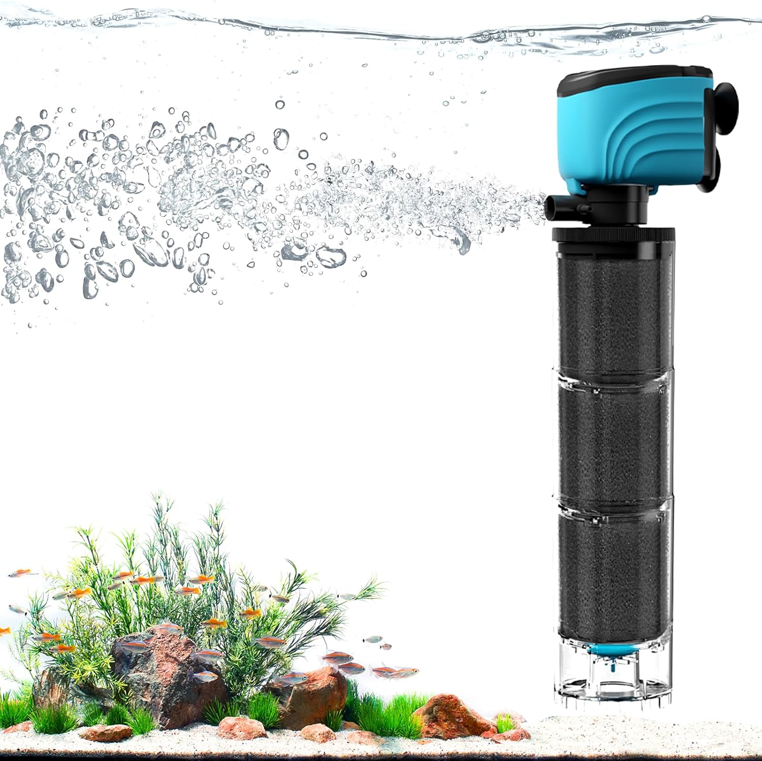 Internal Aquarium Filter for 100300 Gallon Fish Tanks