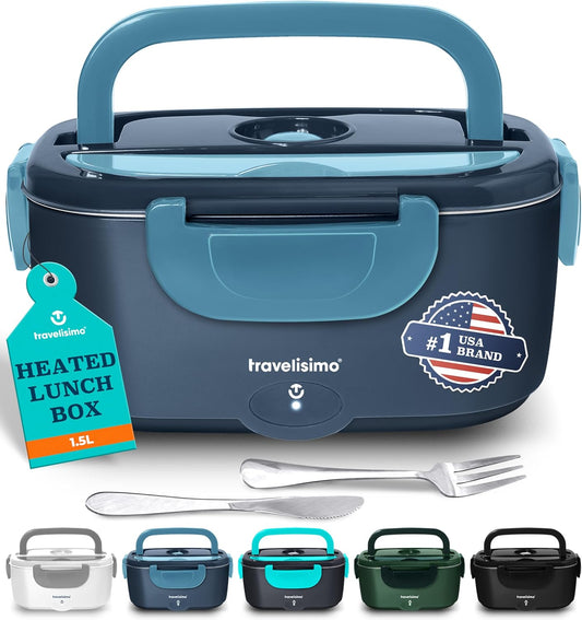 Electric Lunch Box for Adults - 80W Portable Food Warmer