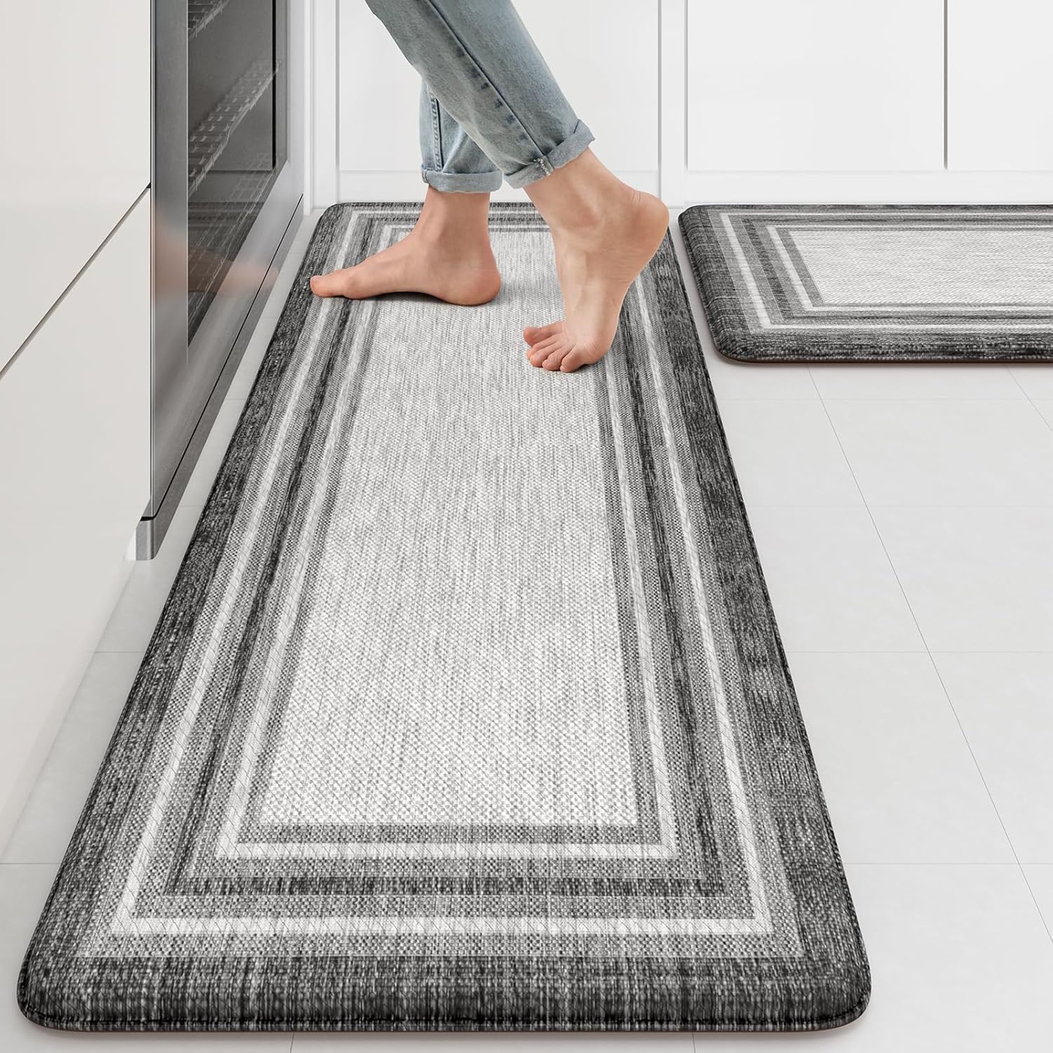 KIMODE Anti Fatigue Kitchen Mats for Comfort and Safety