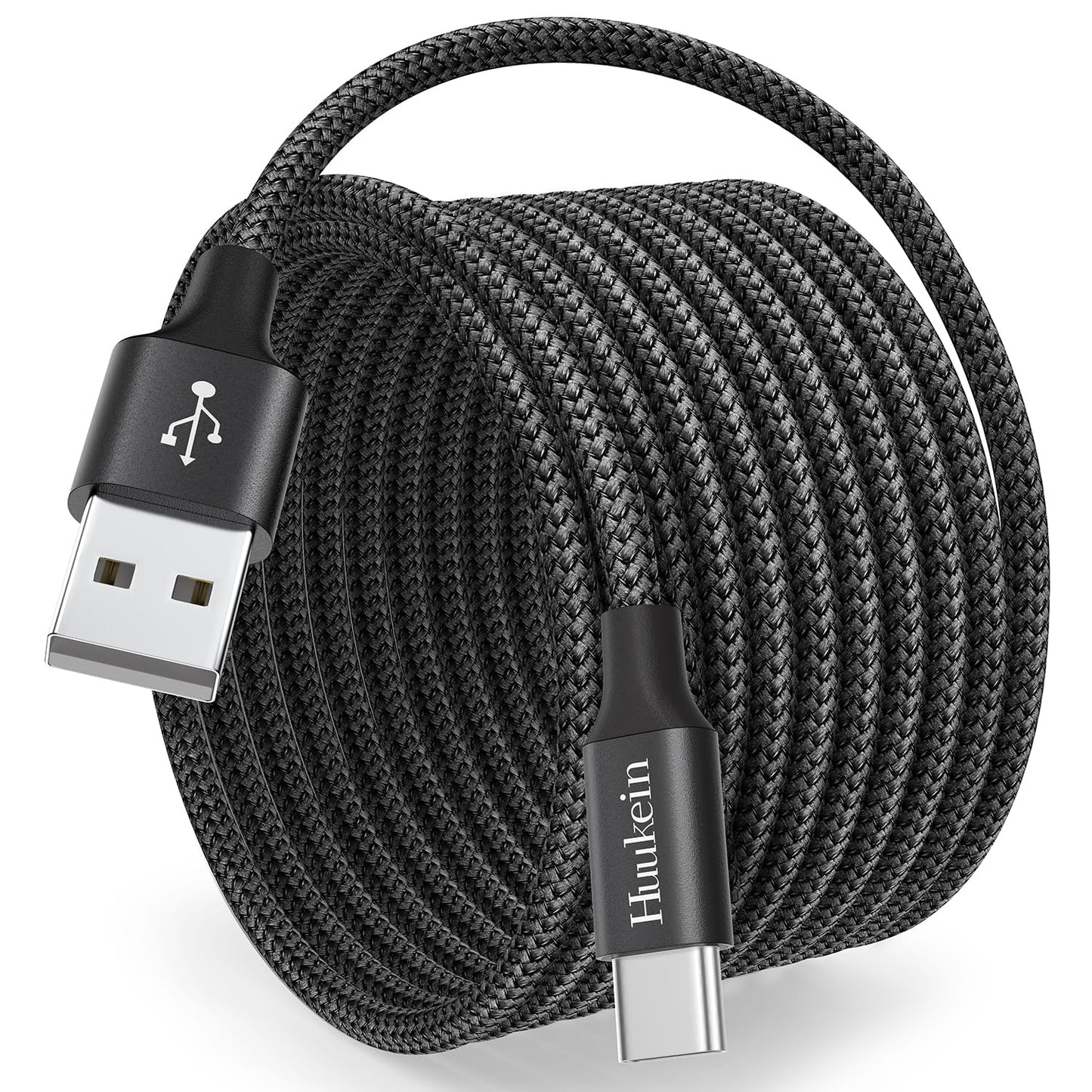 10ft Fast Charging USB C Cable for Samsung & Pixel