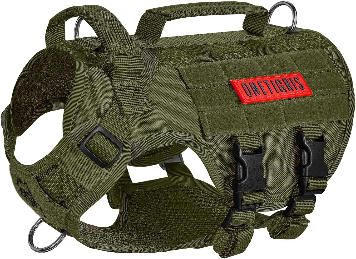 OneTigris Tactical Dog Harness for Small Dogs - No Pull Vest
