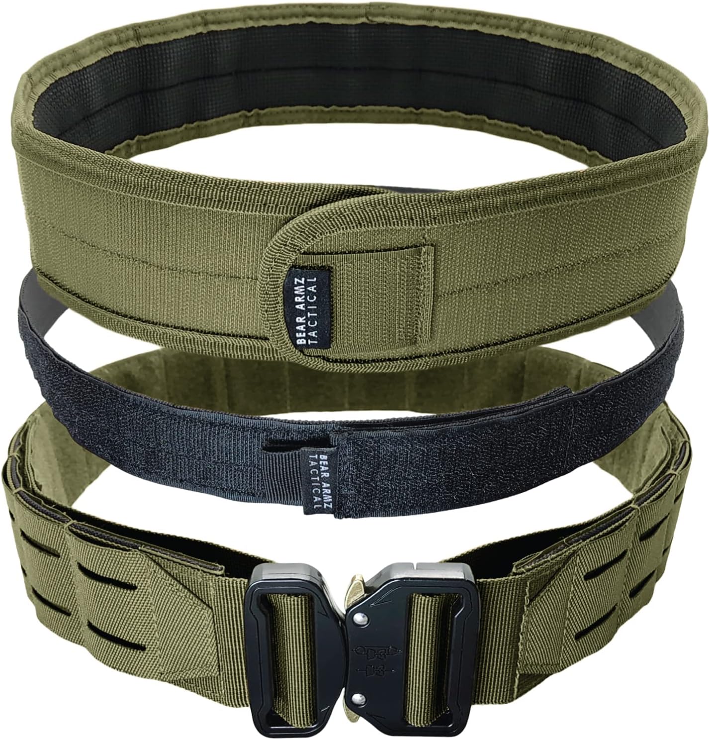 Battle Belt | Heavy Duty Nylon Molle Riggers Belt for Durability