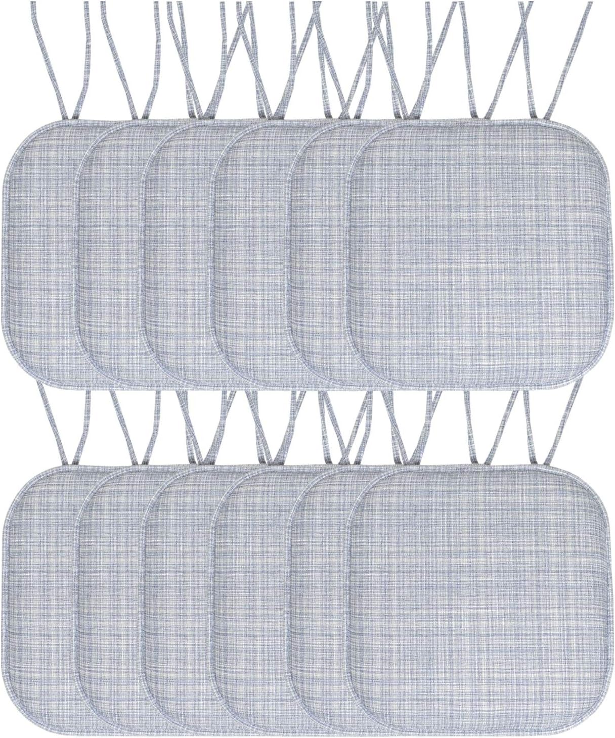 Memory Foam Chair Cushion Pads with Ties for Ultimate Comfort