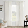 Natural Pinch Pleated Linen Curtains for Living Room & Bedroom