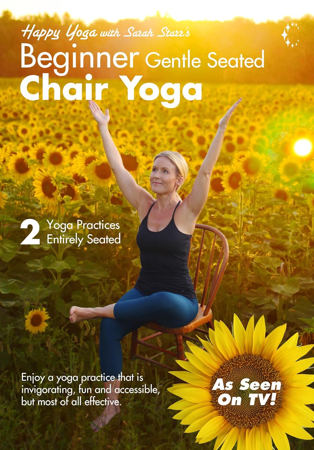 Beginner-Friendly Seated Chair Yoga With Sarah - Relax & Unwind!