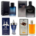 4-Piece Cologne for Men - Woody, Spicy, Citrus & Aromatic Set