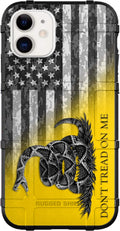 Don't Tread on Me Flag Camo Case for iPhone 12 Pro Max - Rugged Shield