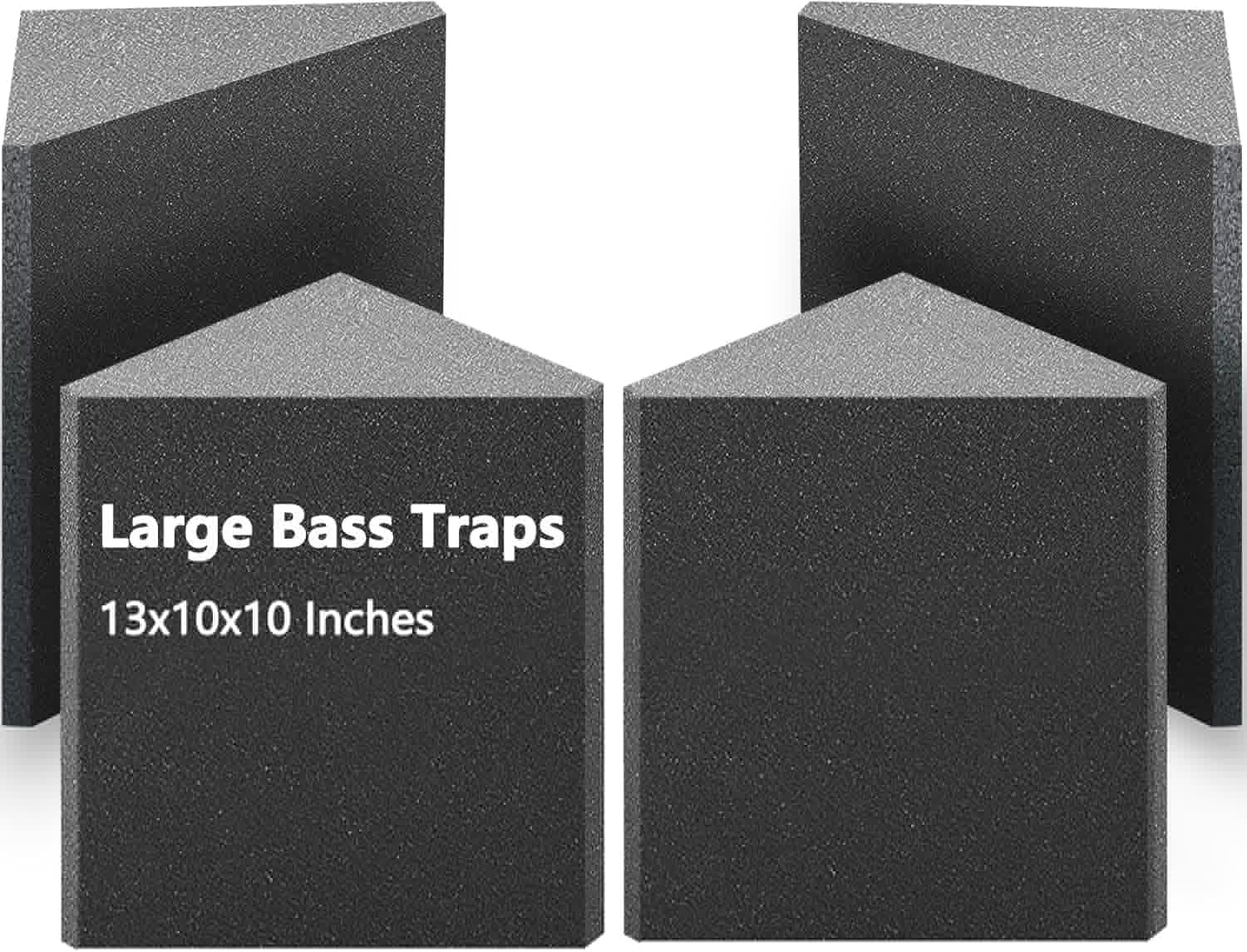Large Bass Trap Acoustic Foam Corner for Studio and Home Use