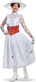 Disguise Mary Poppins Deluxe Women's Costume - Classic Nanny Look