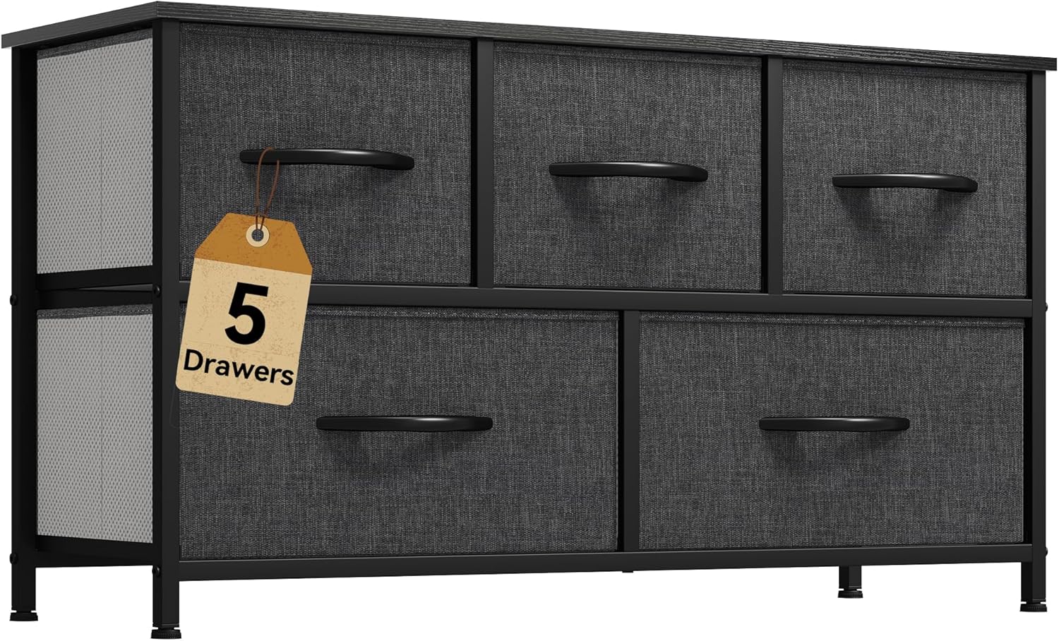 DWVO Dresser with 5 Drawers - Stylish Storage Solution